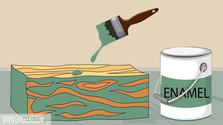 How To Apply Enamel Paint Over Wood 4 Steps DIY Geeks